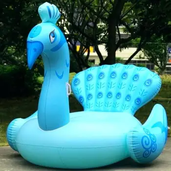 inflatable peacock pool