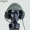 Noise Canceling Military jet pilot flight headset for air force prc-77 helmet