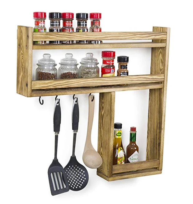 32-jar wall-mounted/cabinet spice rack