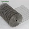 Stainless Steel Flat Flex Chocolate Enrober Wire Mesh Conveyor Belt