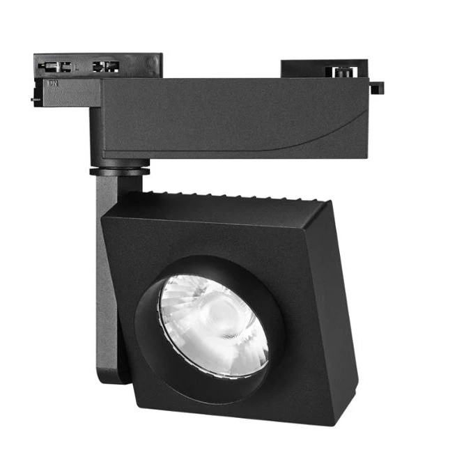 2019 modern rectangular optics ETL Wall Wash type LED track light 35W USA/Canada market compatible with Halo track system