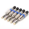 6.35mm Connector Audio Plug Jack 6.5 Amplifier Microphone Plug 1/4" Male Plug To RCA Female Jack Connector