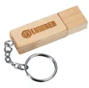 Hot sale square shape wood usb/wood usb for gifts