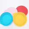 Hot sale reusable silicone cat dog pet can cover food can cap stretch lids bowl cap