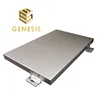 Outdoor train station pop ceiling design open cell ceiling of different grill shape