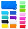 100% Food Grade Silicone Purse Silicone cosmetic bag for coin bag