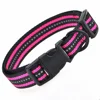 Reflective Dog Collar Nylon Dog Traction Collar