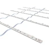 SMD 2835 rigid LED strip/ aluminium profile led strip bar/Flexible lattice LED Light Bar scrolling led strip curtain backlight