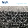 aluminum powder coated post and brackets for fence and gates