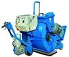 Horizontal movable concrete floor shot blasting machine