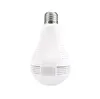 High quality smart panoramic wifi bulb cctv camera manufacturer