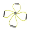 New model latex cross strength training expander fitness exercise resistance tube set multifunction flower shape