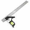 300mm 12inch High Impact Engineers Combination Square Protractor Adjustable Ruler Level Measuring Instruments Tools