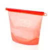Reusable Food Preservation Bag Airtight Seal Food Fresh Storage Container Various Sizes Silicone Storage