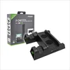 Vertical Cooling Stand Charging Stand for Xbox One/Xbox One S/Xbox One X Console Controllers with two Batteries and Game Storage