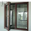 Teeyeo 50 55 series aluminum frame casement picture aluminum window and door with mosquito net
