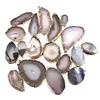 Natural Agate Piece Follow Form Pendant Sweater Chain Popular Adorn Article