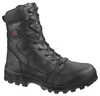 winter mens leather boots / battery heated working boot