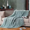 High-grade coarse woollen thread hand-knitted blanket arm knitting blanket sofa cover coarse woollen blankets
