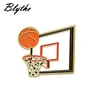 high quality custom made football metal enamel sport 3d joy lapel pin badge