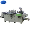 Fully automatic self adhesive label flat bed die cutting machine