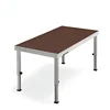 Wood board simple stage design aluminum portable acrylic stage circle/round stage