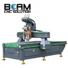 3 heads auto tool changer wood cnc router machine