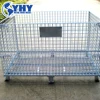 Warehouse Metal Folding Storage Collapsible Stacking Wire Mesh