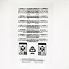 Oxo-degradable bag for component packing with SASO standard certification