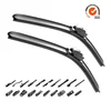 Superior quality soft windshield wiper blade in retail, Free shipping, second order will get 30% discount