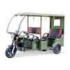 High Quality Passenger 3 Wheel Auto Rickshaw Six Passenger Electric Tricycle Taxi