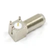 right angle PCB MOUNT F connector female