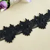 New 100% Polyester Water Soluble Embroidery Lace Border Trim