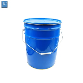 5 gallon metal bucket with lid