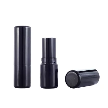 Custom Lipstick Tubes Black Eco Friendly Round Lipstick Tube - Buy ...