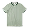 New Design Young 100% Polyester Pique Green School Uniform Mens Polo T-shirts