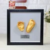 Deep Box Frame PS Square Shadow Box Frame 4.3CM Depth Baby Hands Foot Casting Shadow Box Frame