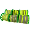 Colorful safety customized size reflective tape ribbon nylon webbing
