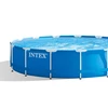 INTEX 28212 ROUND GROUND METAL FRAME FAMILY POOLS