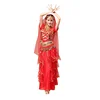 Shell gold 12 piece skirt for Adult Girls,adult indian dance dress