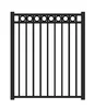 Residential Single Swing Gate Style Aluminum Powder Coated Walkway Gates