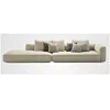 Modern black cover hotel furniture mid century sectional sofa for wholesale SY11