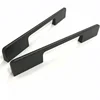 Aluminium hardware solid CNC machines black matt cabinet door drawer kitchen handle pull