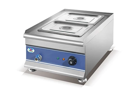 HB-4 4 pans stainless steel table top electric sauce food warmer bain marie on alibaba
