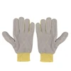 Aramid Liner Leather Coating Anti Cut 5 Heat Proof Safty Construction Working Gloves personal protective equipment