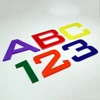 Food Grade PMMA Transparent Letters Laser Cutting Fancy Acrylic Numbers for Preschool Education