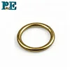 Custom cnc machined brass knurling ring
