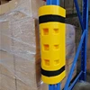 Plastic structural column upright post protection rack protector