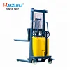 China made best quality 2 ton single mast semi electric reach stacker for container loading