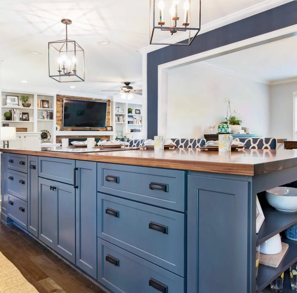 Custom Made Navy Blue Kitchen Island For Sale Buy Custom Kitchen Islands For Sale